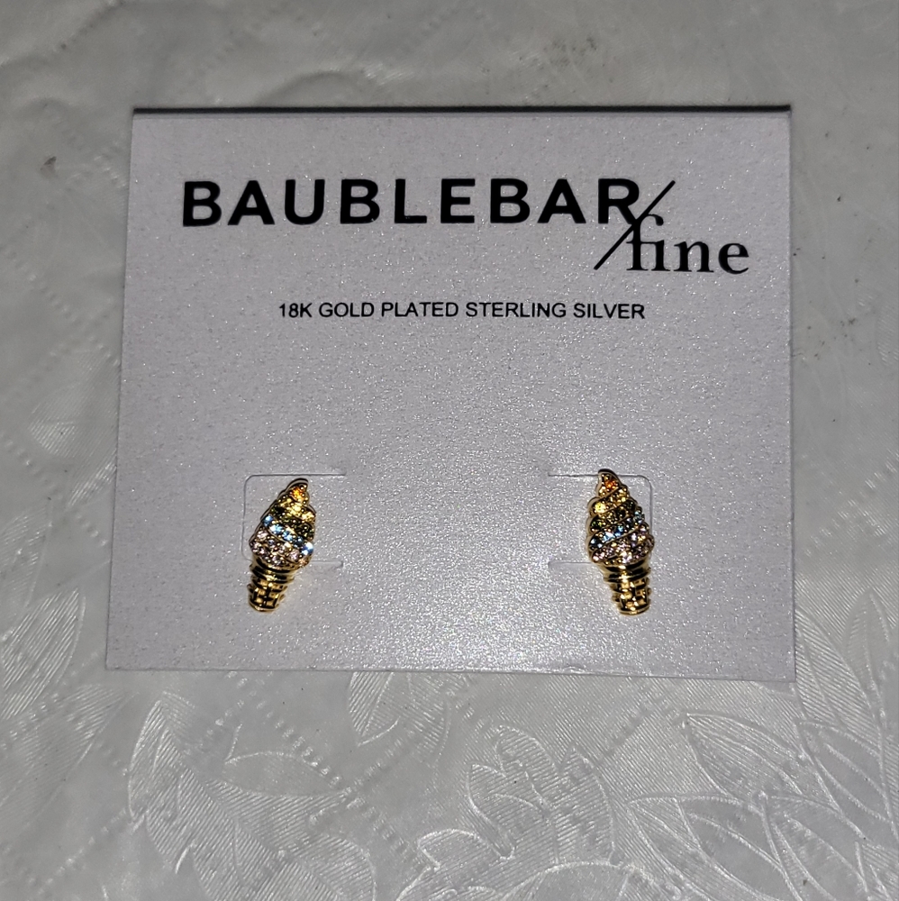 SUNDAE 18K GOLD EARRINGS